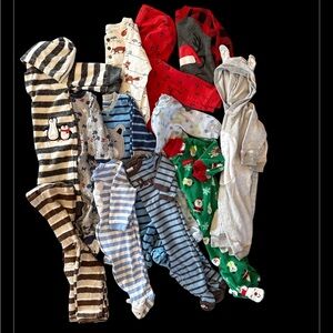 Assorted BOYS 3-6mo  One Pieces Set